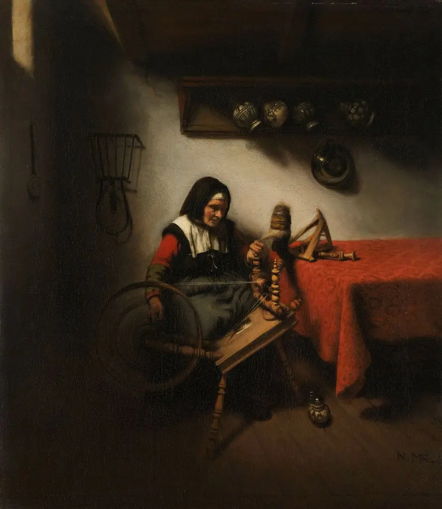 Woman spinning