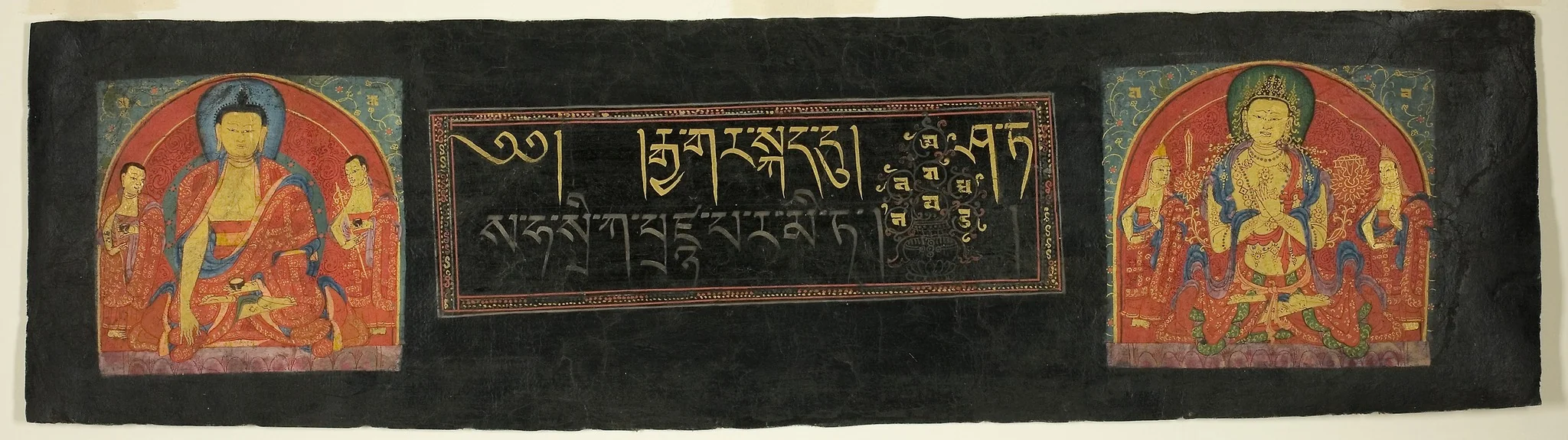 Page from a Copy of the Perfection of Wisdom Sutra (Astasahasrika Prajnaparamitasutra), by Unknown, unspecified, 1549