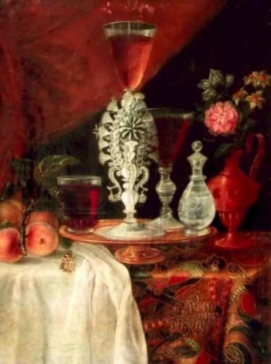 Natură moartă cu vază; pandant: Natură moartă cu cană, by Christian Berentz, unspecified