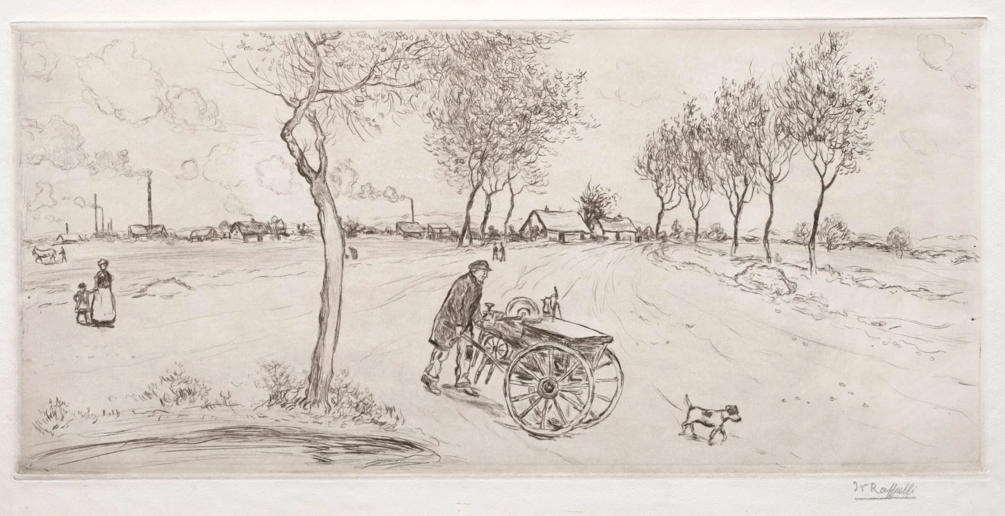 The Knifesharpener, by Jean-François Raffaëlli, 1907