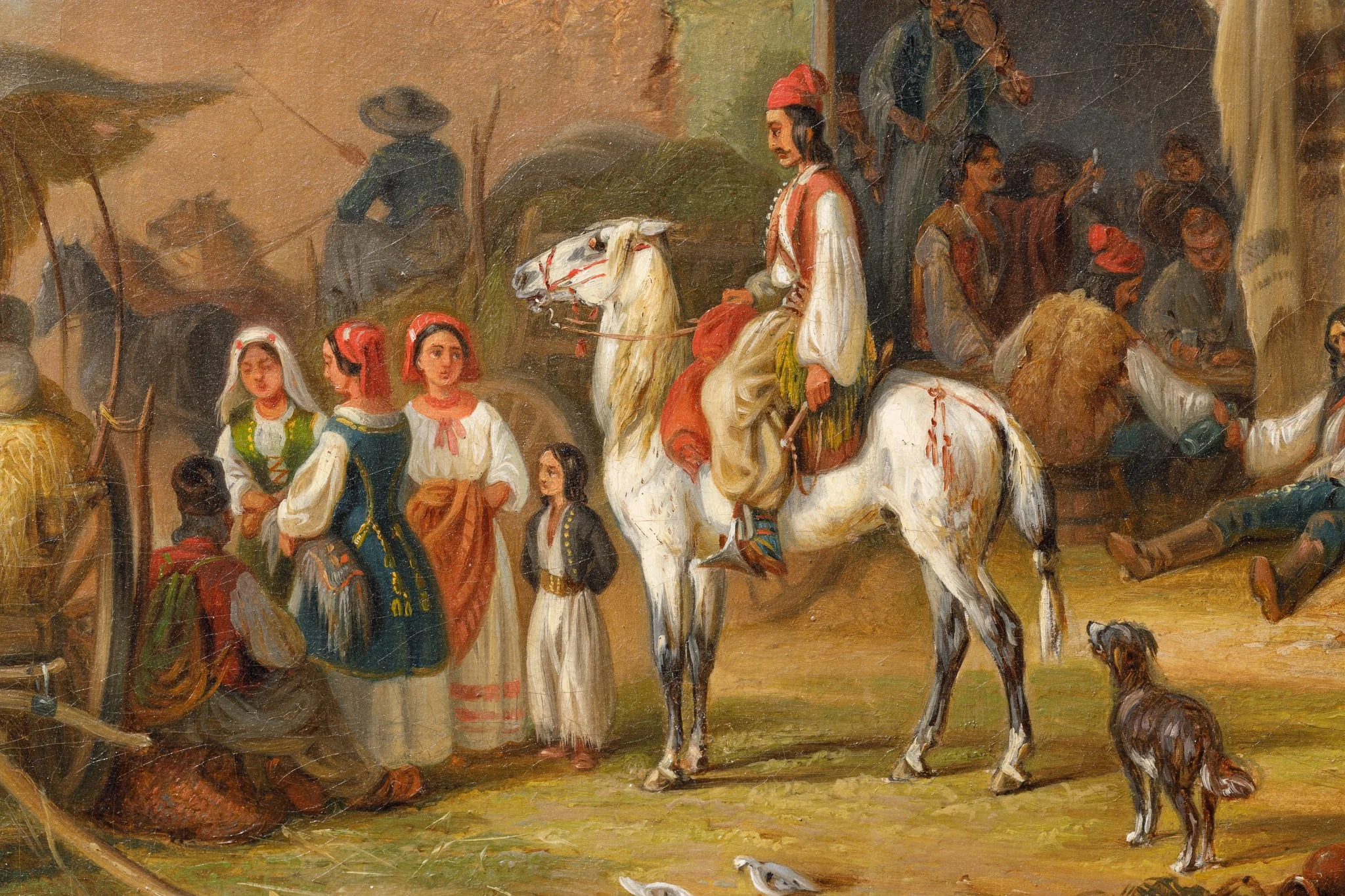 Bâlciul, by Eugen Adam, 1850