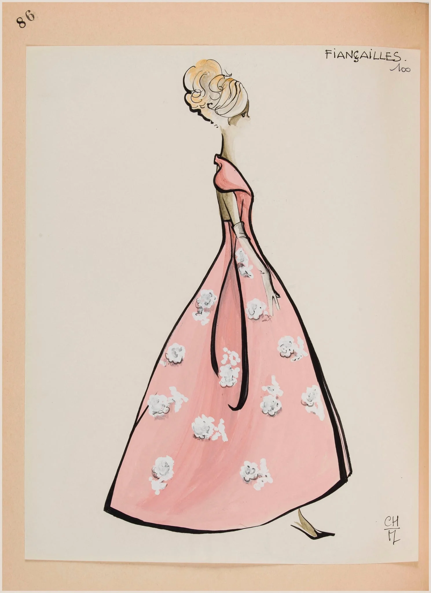 Fiançailles, by Marie-Louise Carven, 1963
