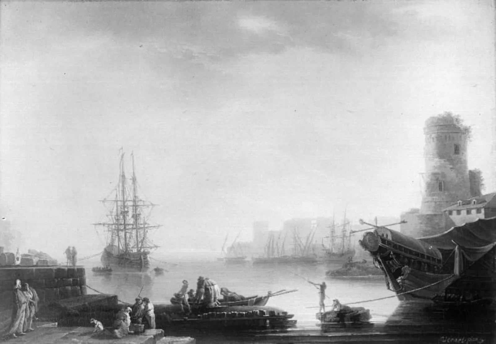 Harbour Scene
