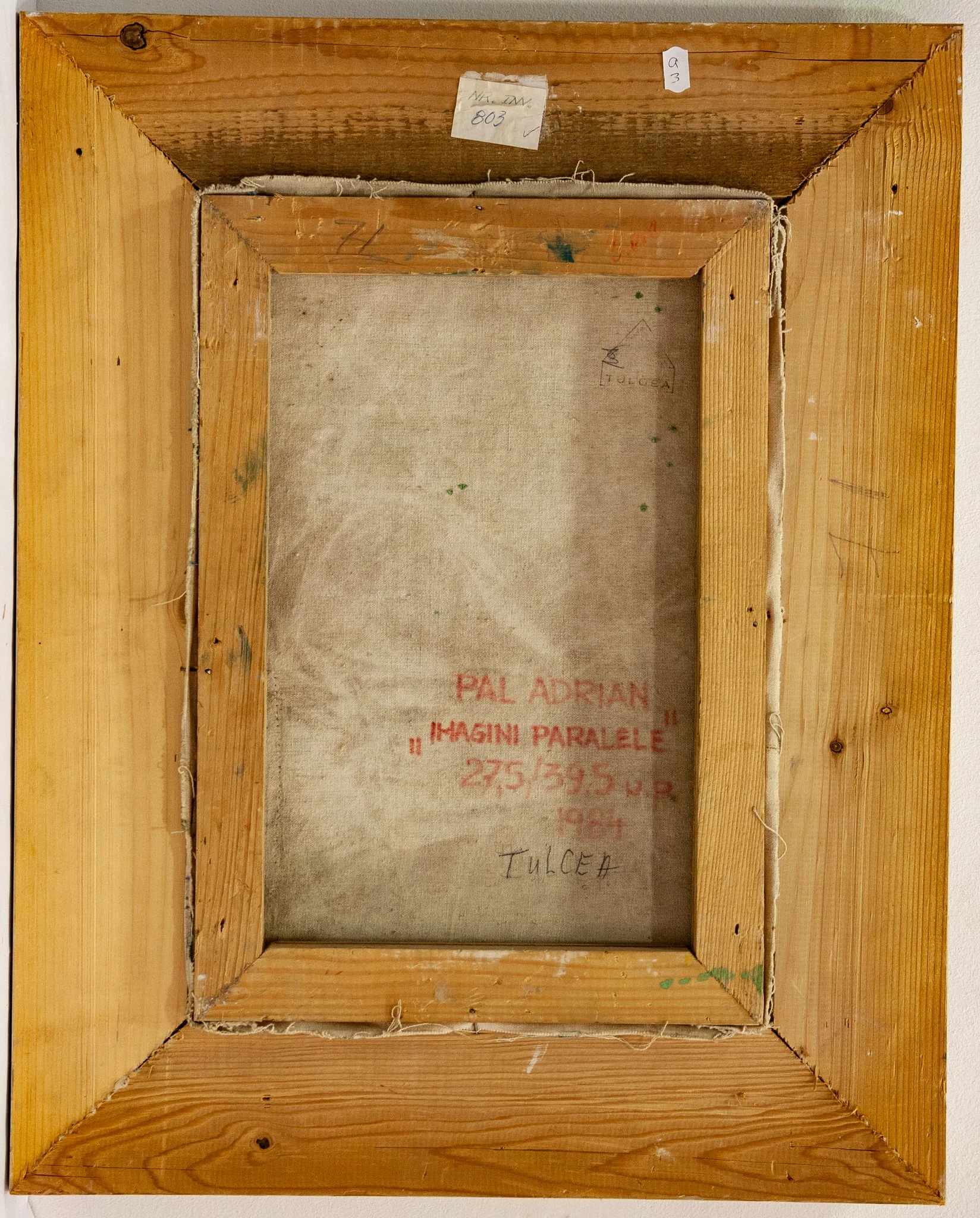 Imagini paralele, by Ștefan Dimitrescu, unspecified, 1984