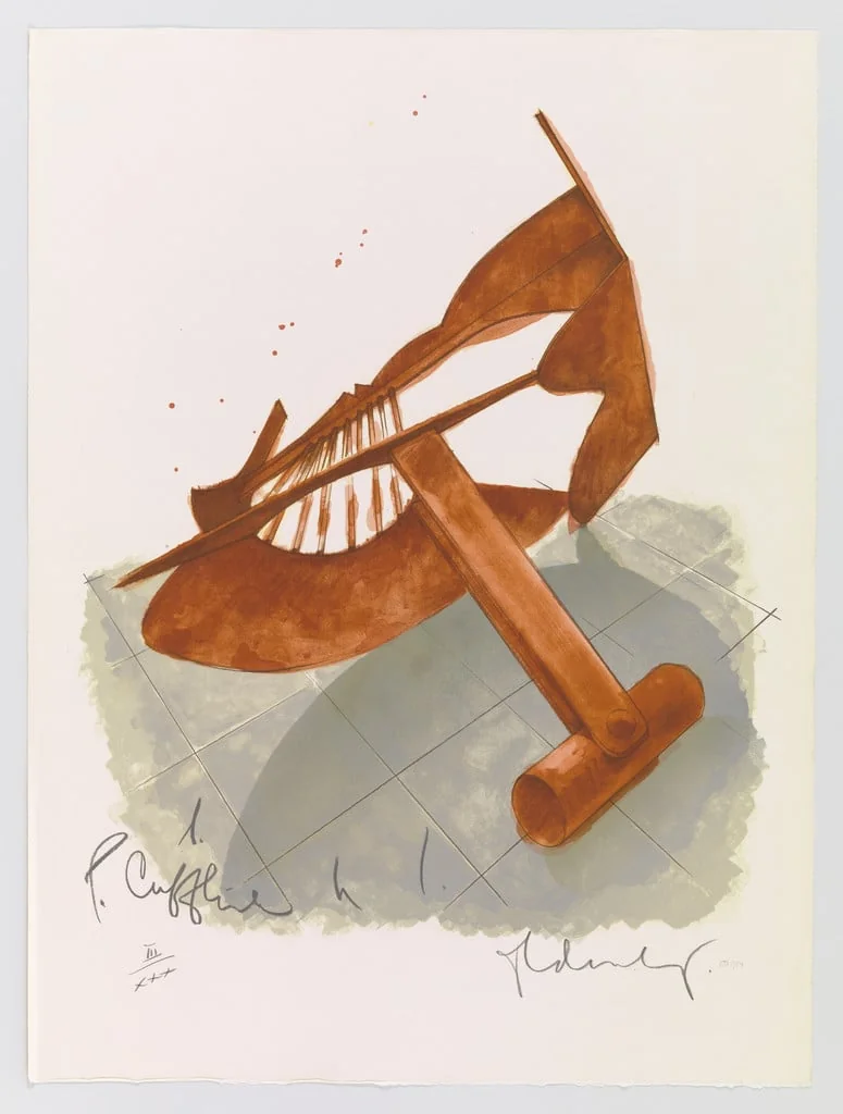 Untitled, by Claes Oldenburg, ink, 1974