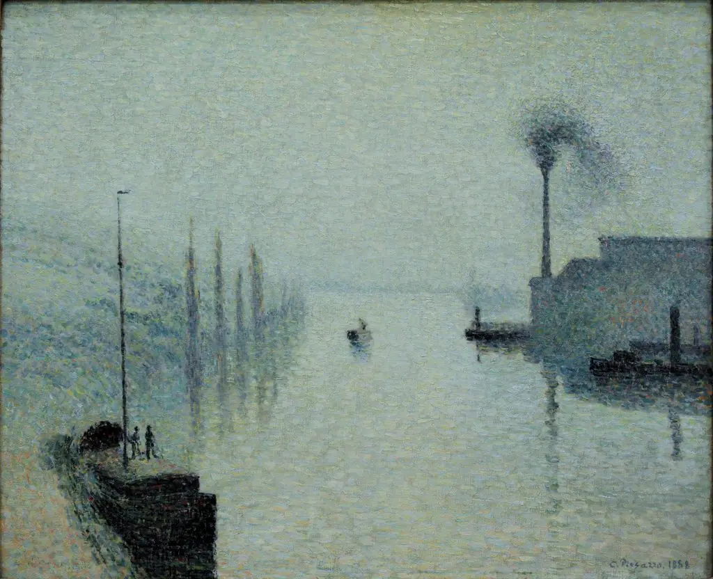 L'Île Lacroix, Rouen (The Effect of Fog)