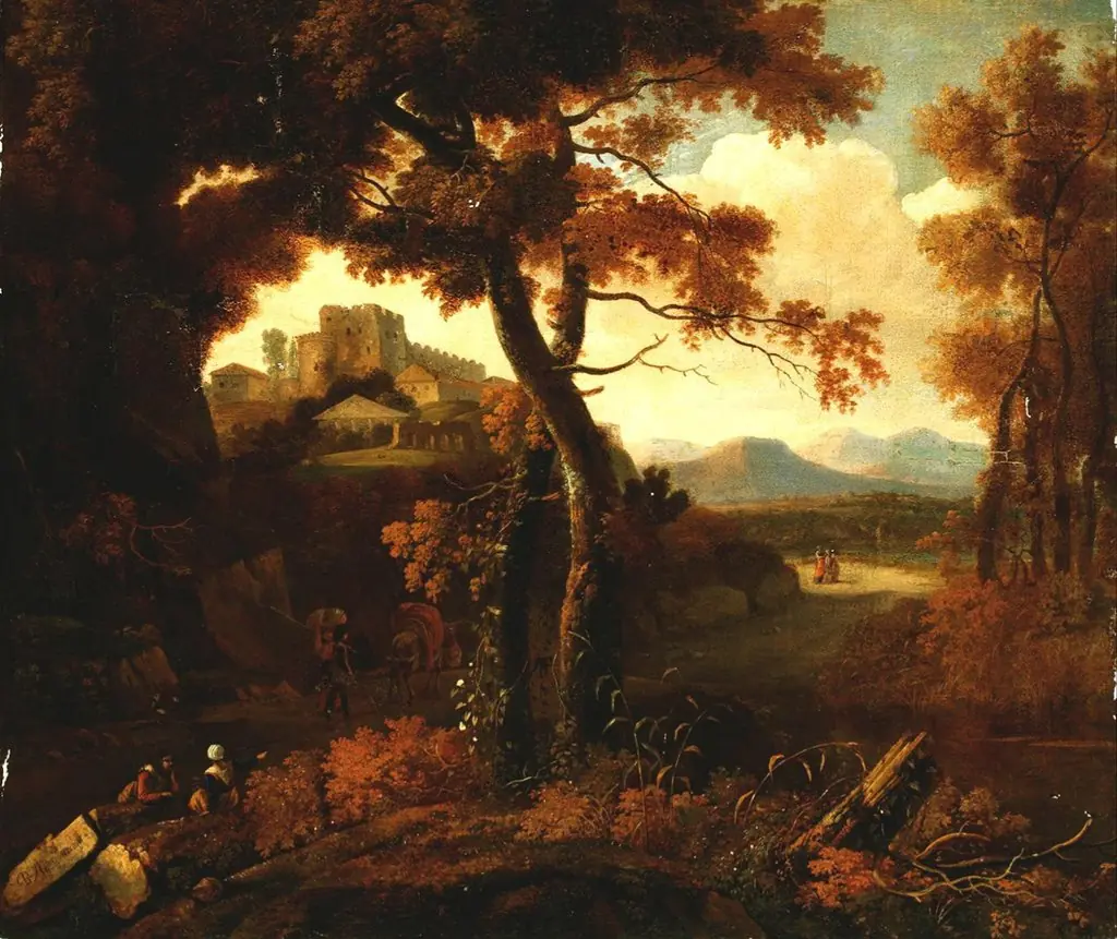 Landscape with Trees