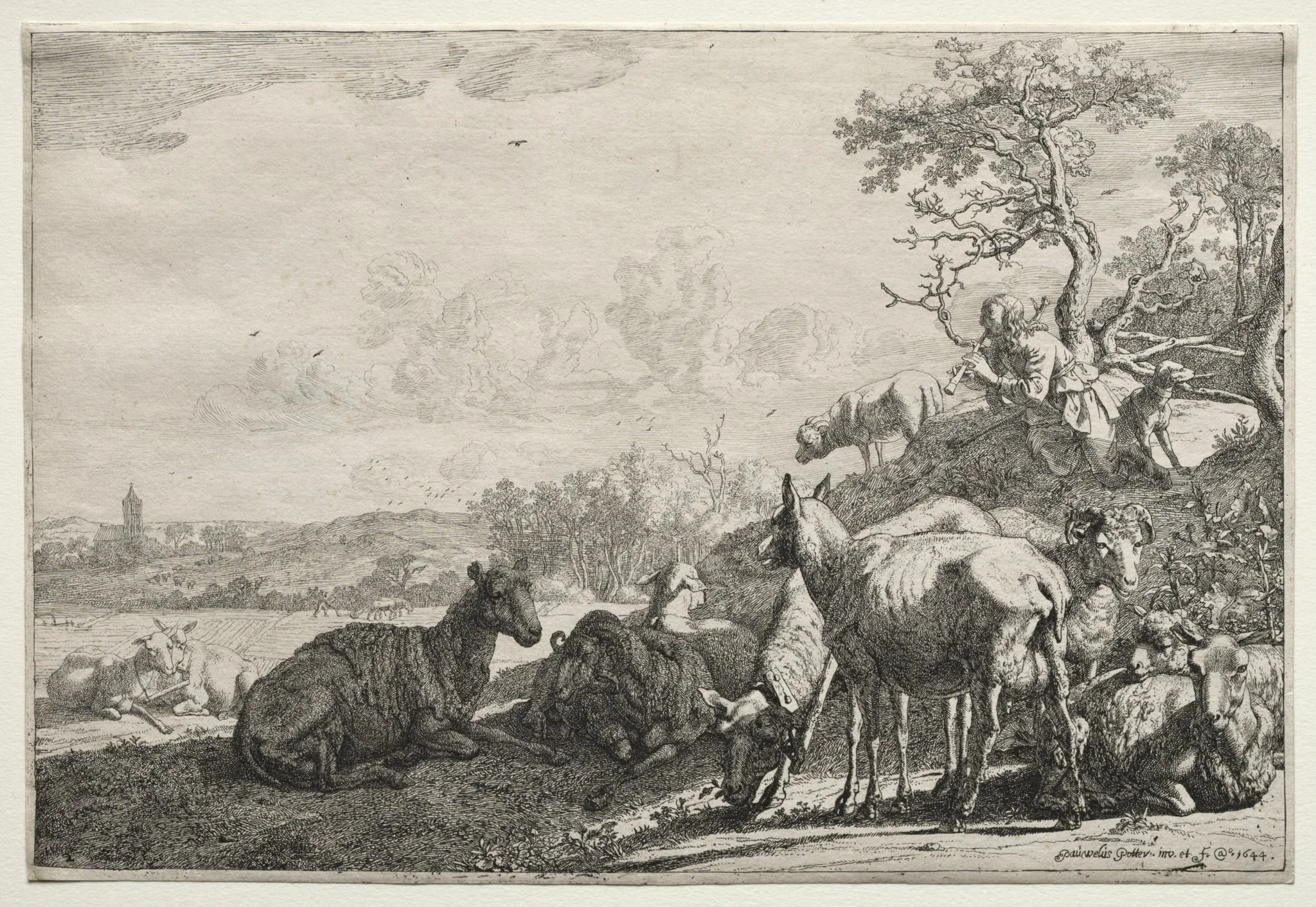 The Shepherd, by Paulus Potter, 1644