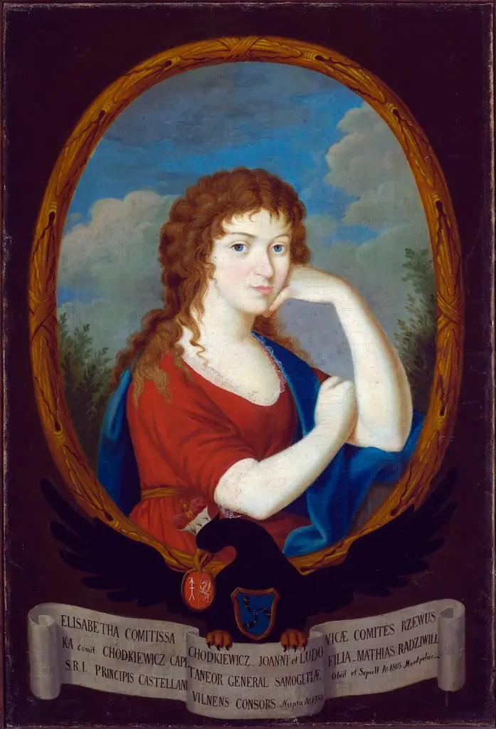 Portrait of Elżbieta Radziwiłł née Chodkiewicz (after 1766–1803)