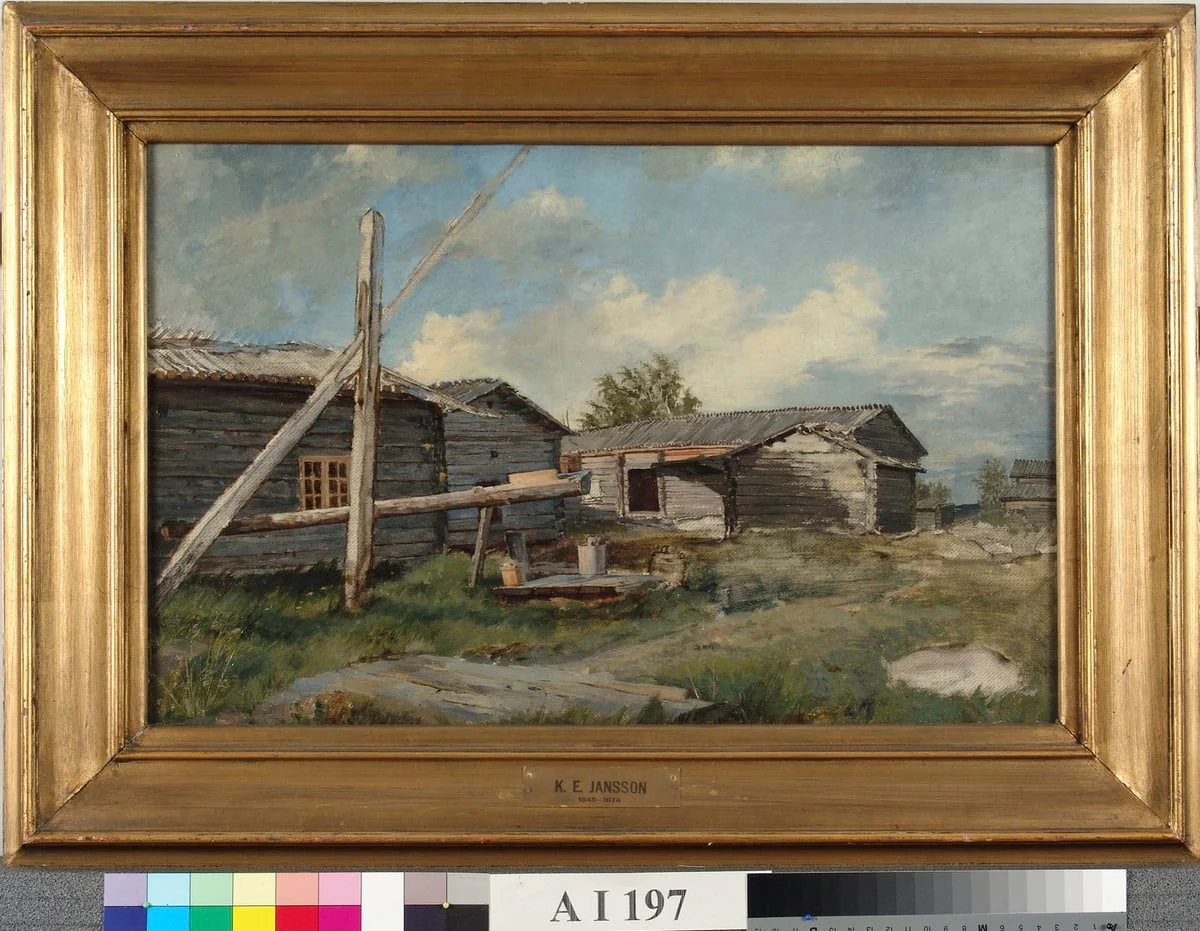 Talo Hämeessä, by Karl Jansson, unspecified