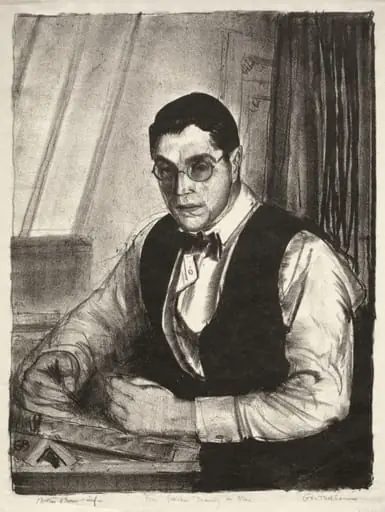 Gene Speicher Drawing on a Stone