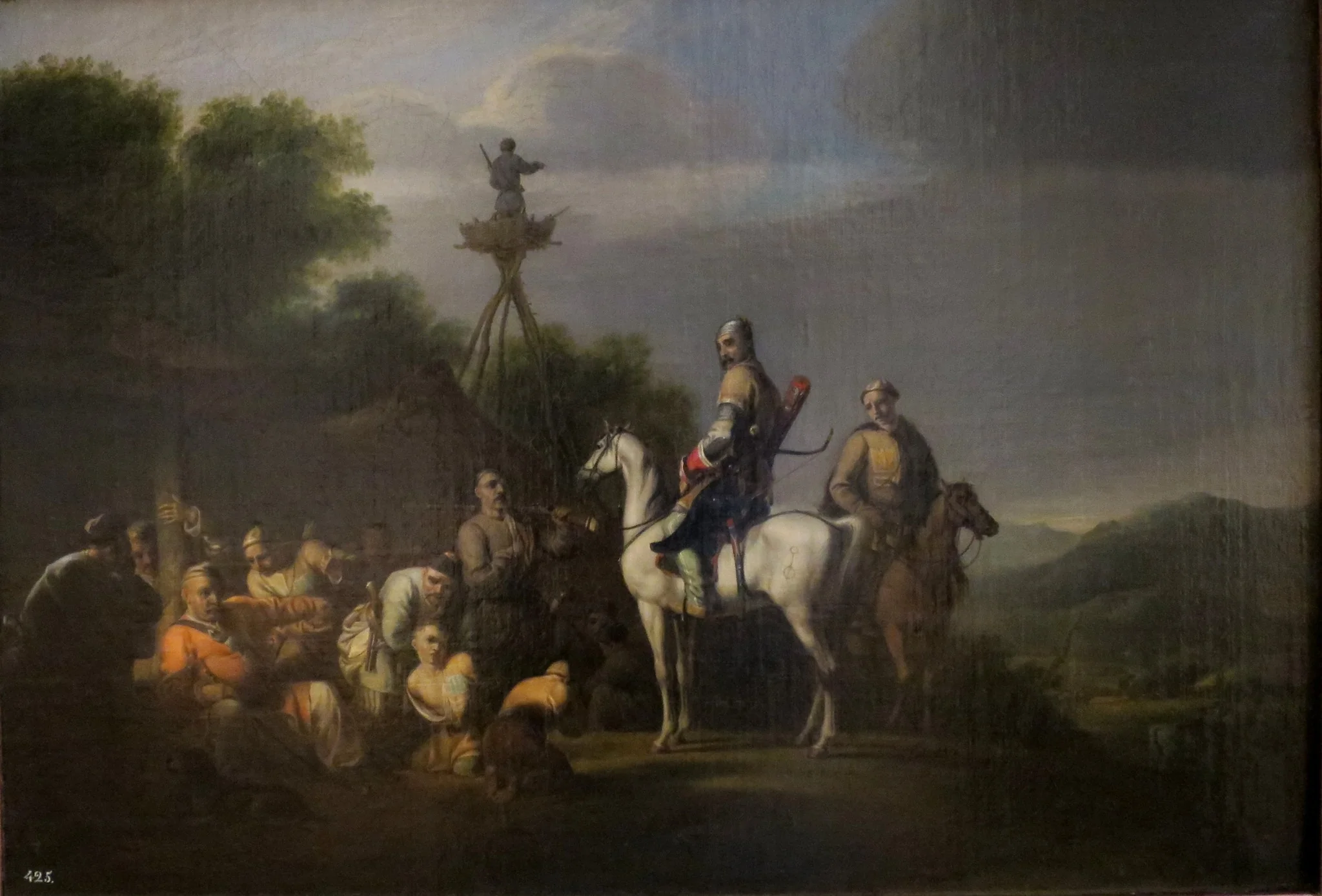 Frontier Guards (Circassian Prince on Horseback Selling Two Boys)