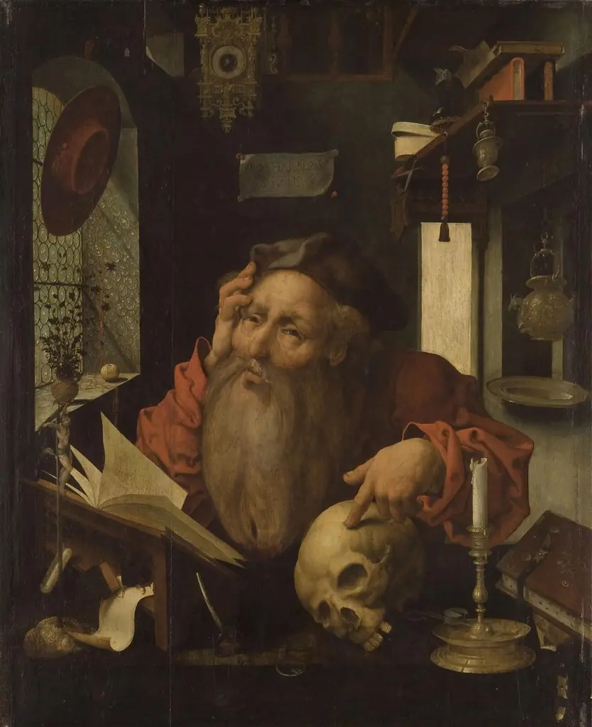 Saint Jerome in His Study