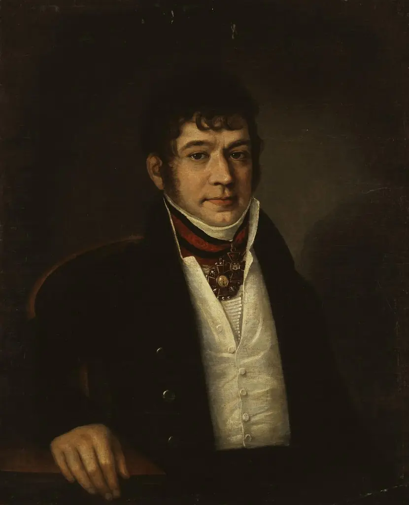 "Portrait of an Unknown Man from the Ogariov Family" (Platon Bogdanovich Ogariov?)
