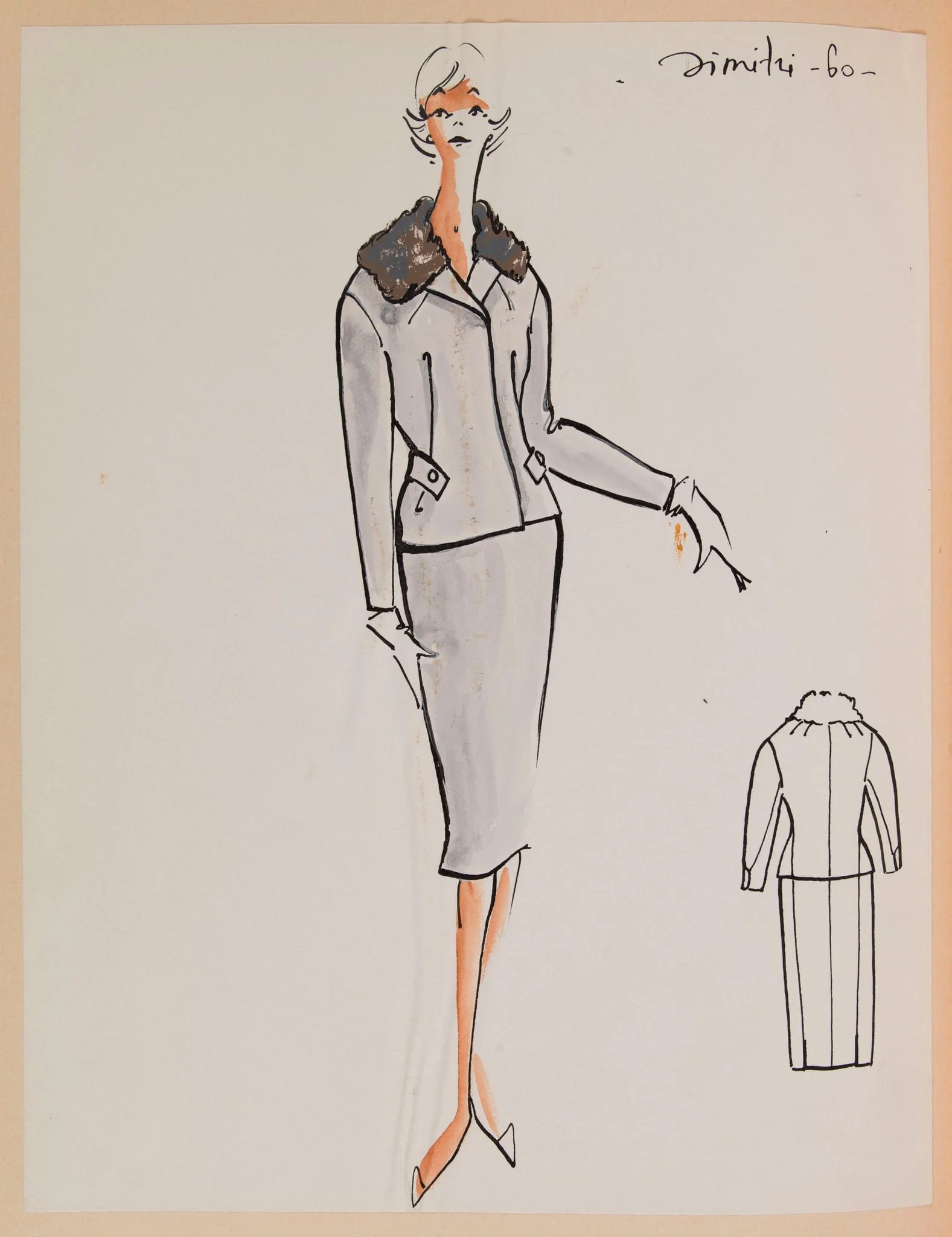 Dimitri, by Carven, 1958