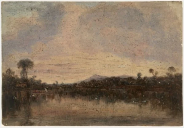 Boatmen on a Lake