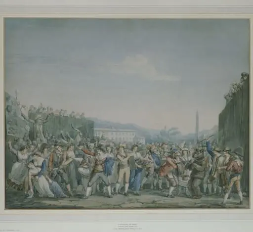 Carnival Scene in Rome