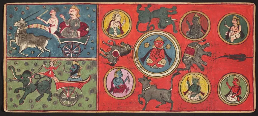 Tantric Manuscript, "Sangrahani Sutra"