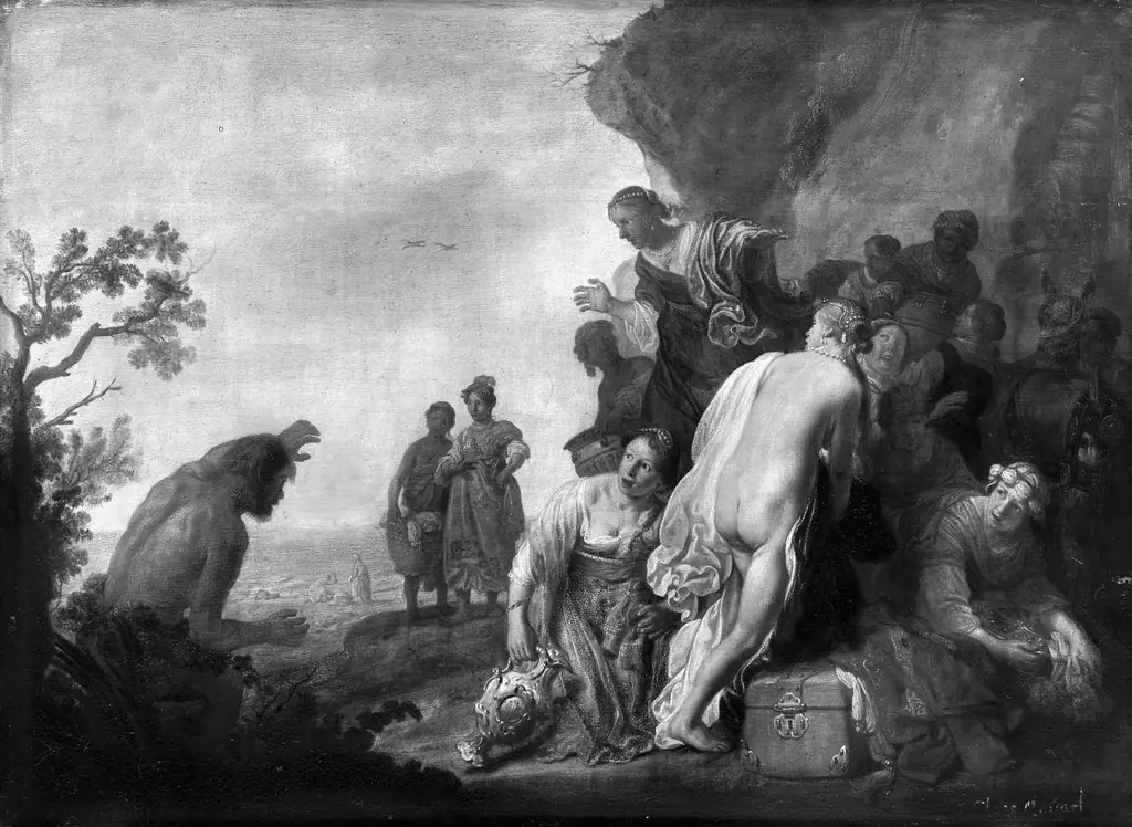 Odysseus and Nausikaä