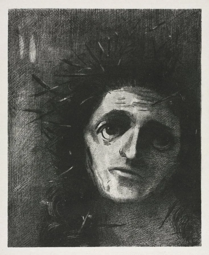 Christ, by Odilon Redon, 1887