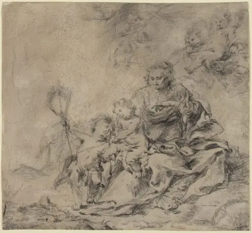 The Virgin and Child with John the Baptist