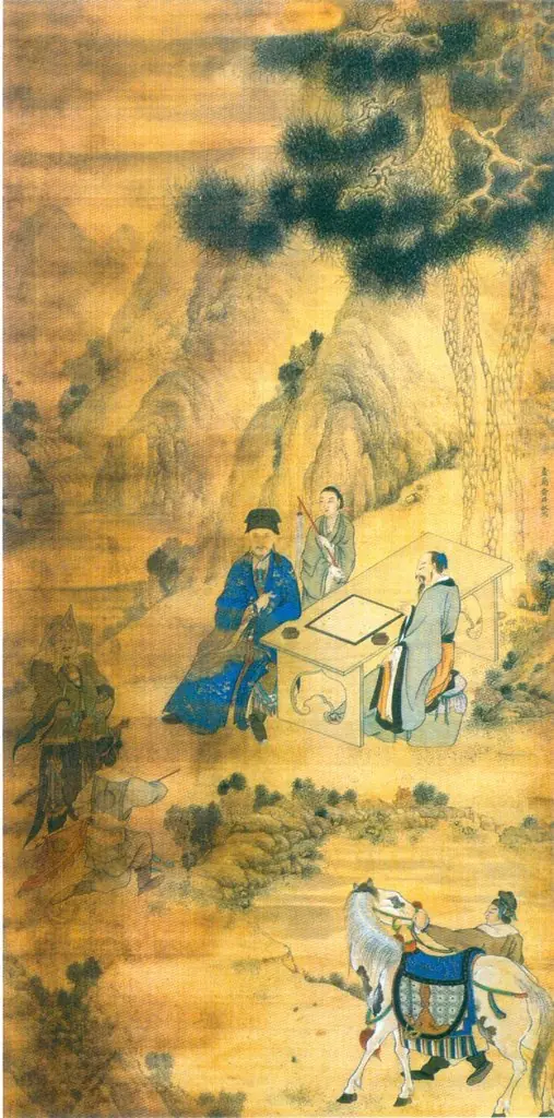 郑成功画像轴