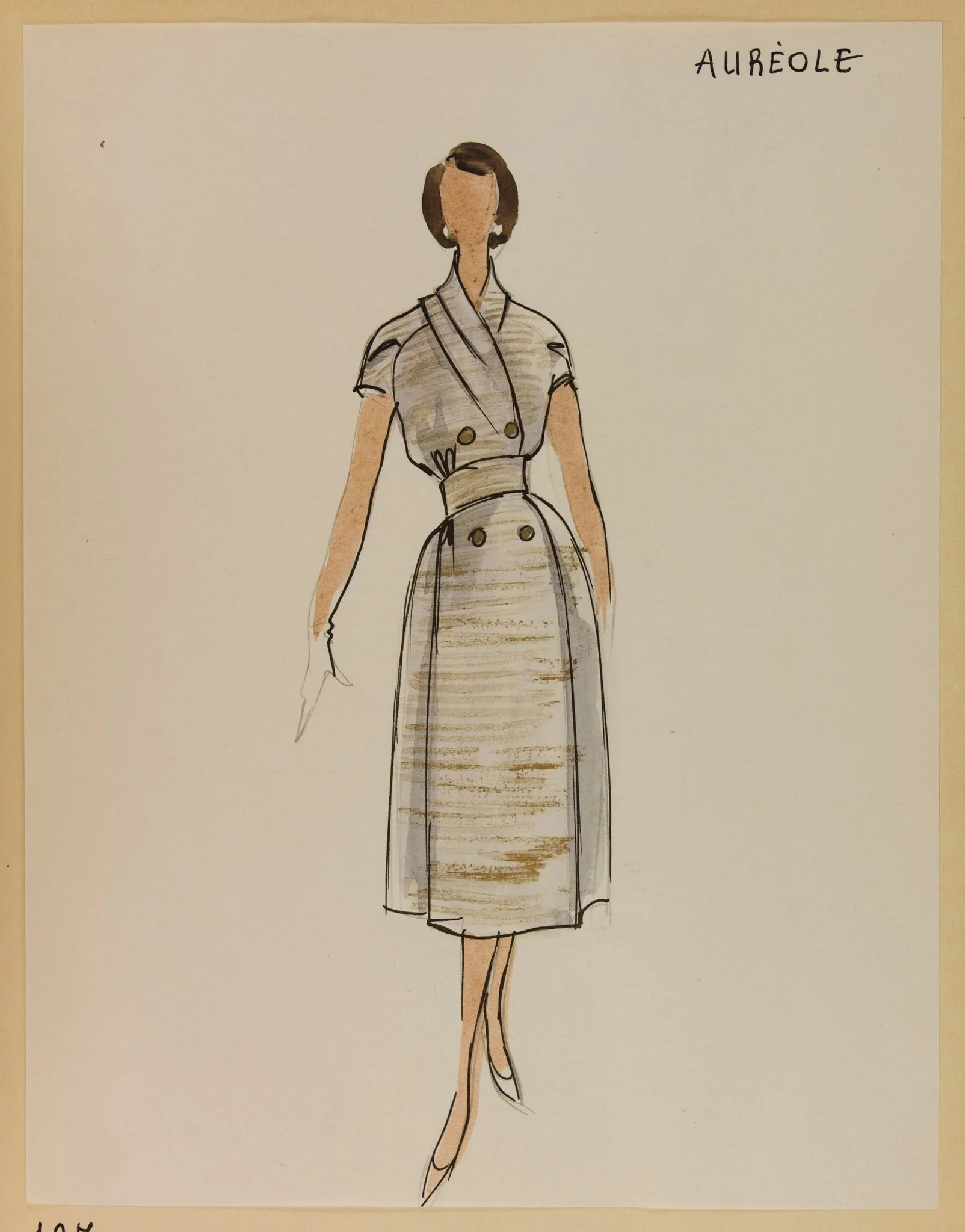 Auréole, by Marie-Louise Carven, 1955