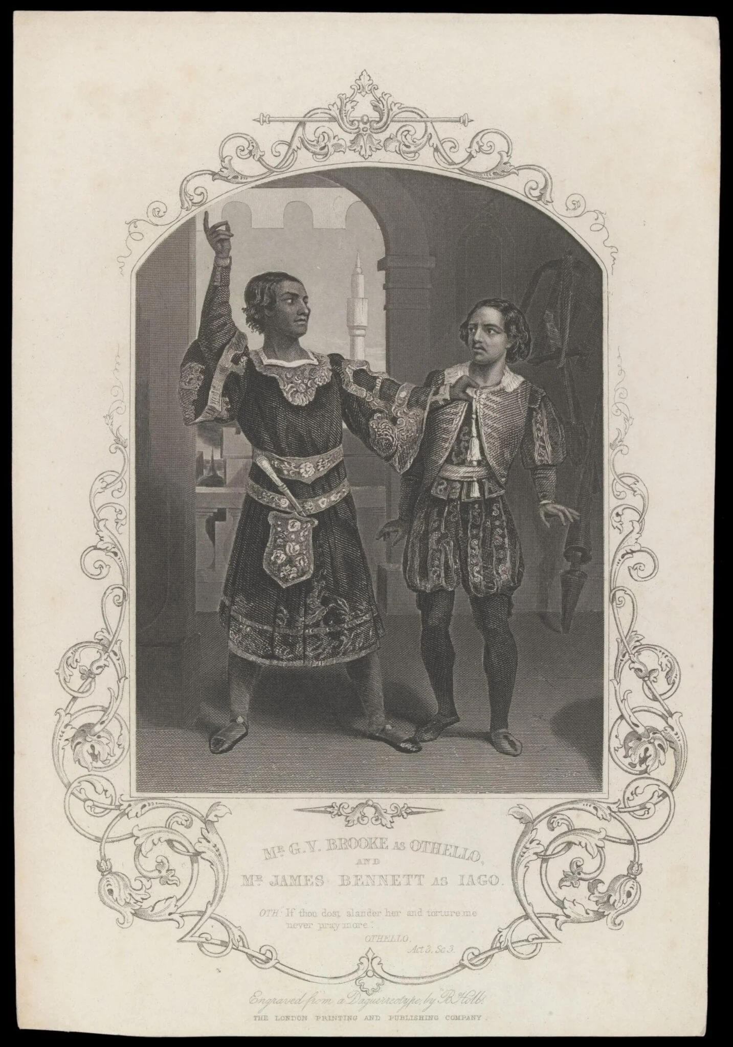 H Beard Print Collection, by Benjamin Holl, 1850