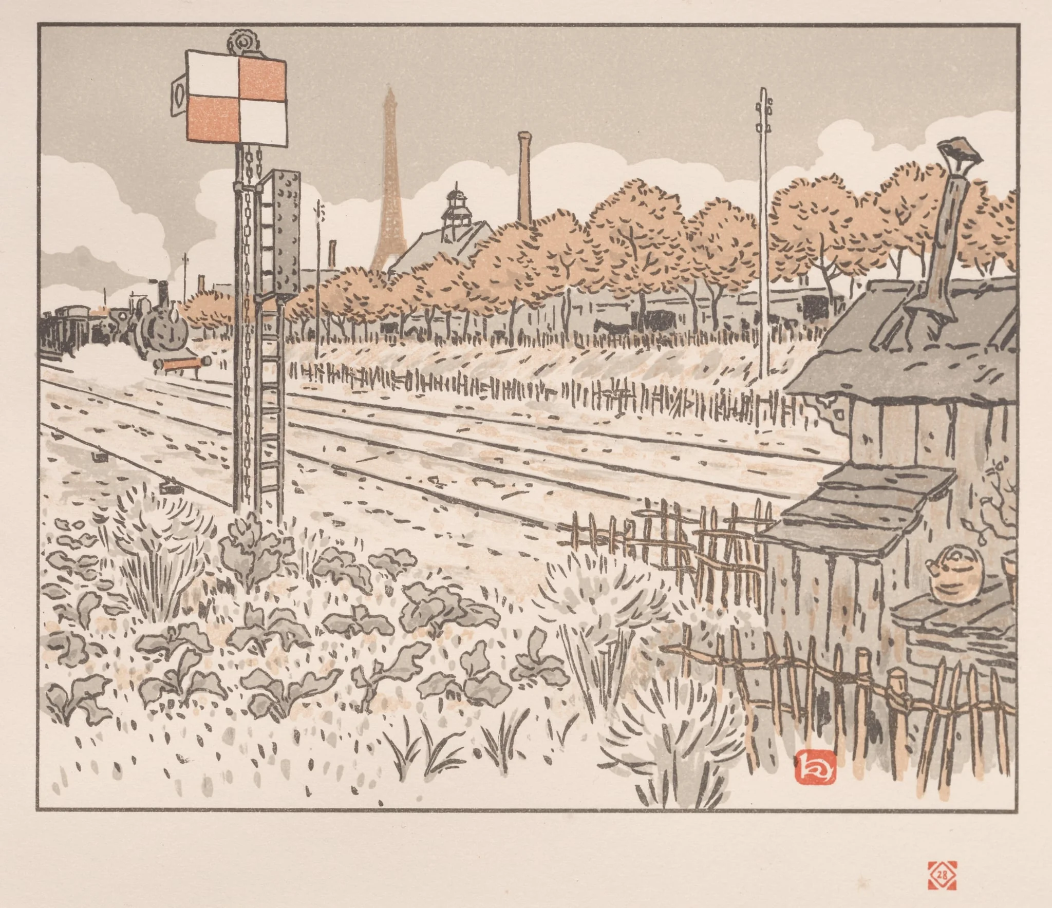 Thirty-Six Views of the Eiffel Tower: From the Quai de Javel (Switchman's Shanty)