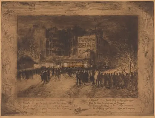 La Place des Martyrs et La Taverne du Bagne (The Place des Martyrs and the Jailhouse Tavern)