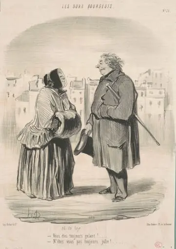 Vous êtes toujours galant! ...