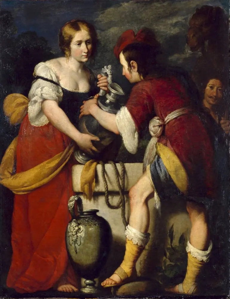 Rebecca and Eliezer at the Well