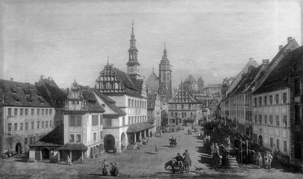 The market-place of Pirna