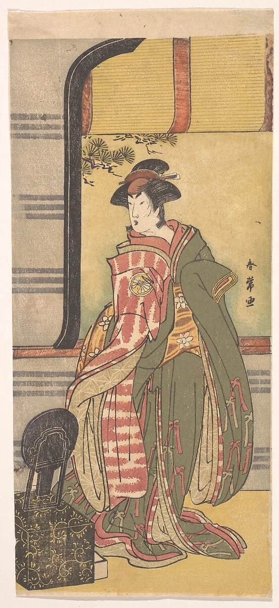 Untitled, by Katsukawa Shunjō, ink, 1785