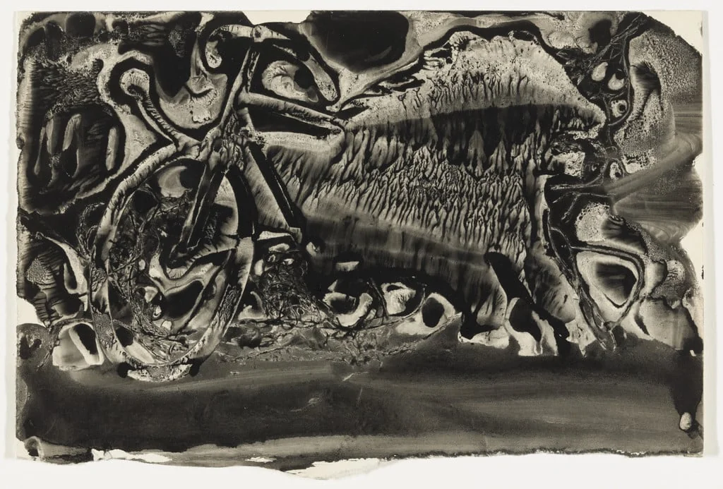Untitled, by Oscar Domínguez, gouache, 1937