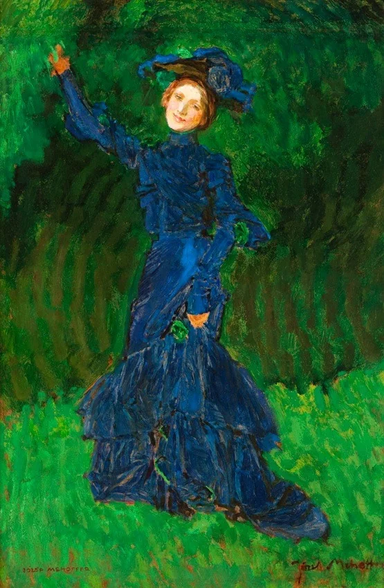Q123503442, by Józef Mehoffer, oil, 1902