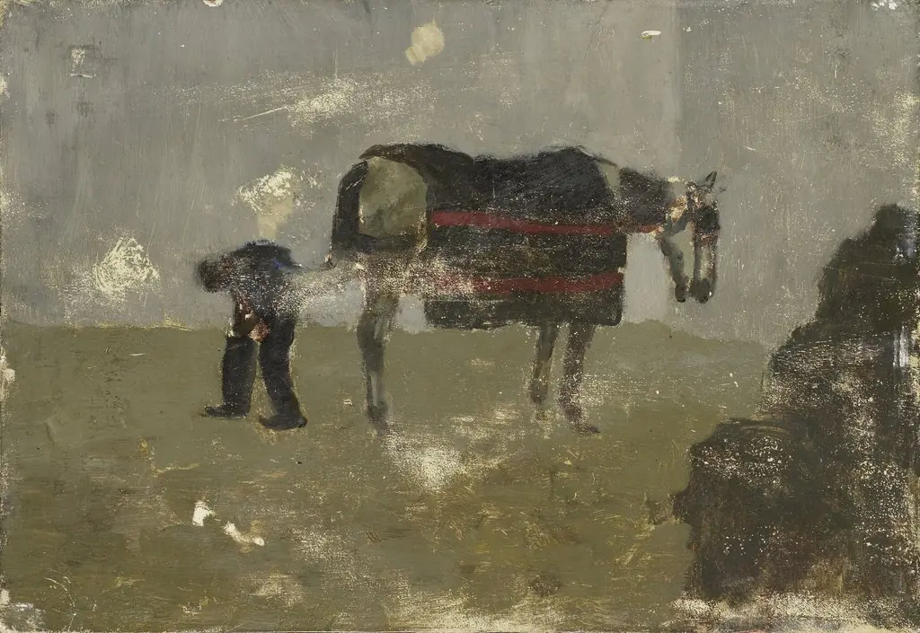 Blacksmith with Gray