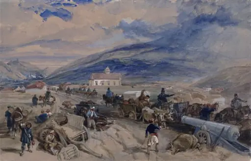 Commissariat Difficulties: scene during the Crimean War, 1854-1856