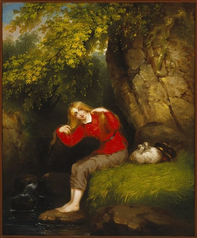 Dorothea, by John Quidor, oil, 1823