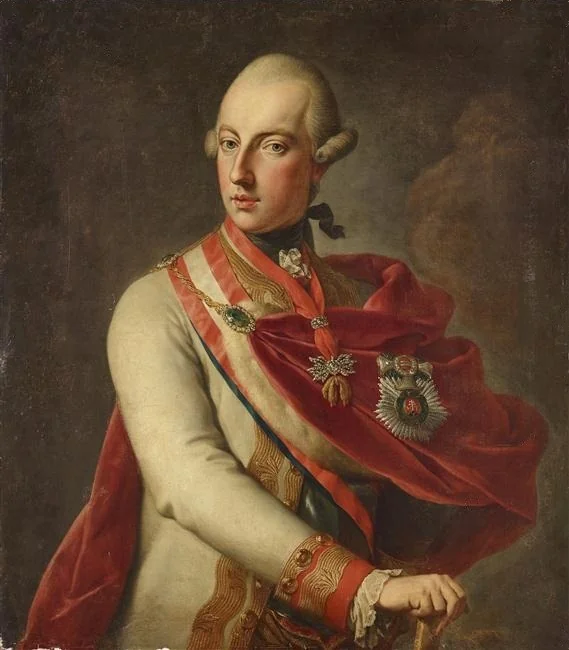 Joseph II, empereur d'Allemagne (1741-1790), by Unknown, oil, 1772