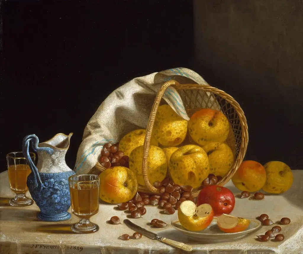 Still Life with Apples and Chestnuts