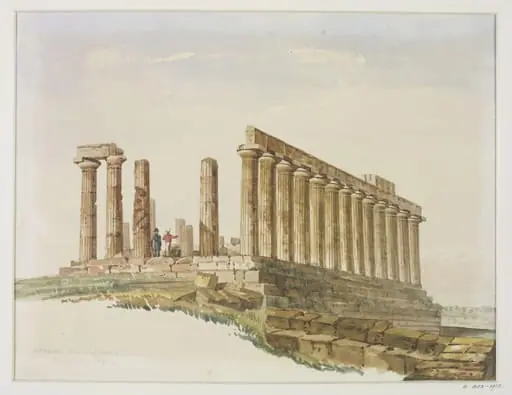 Girgenti. Temple of Juno Lucina.