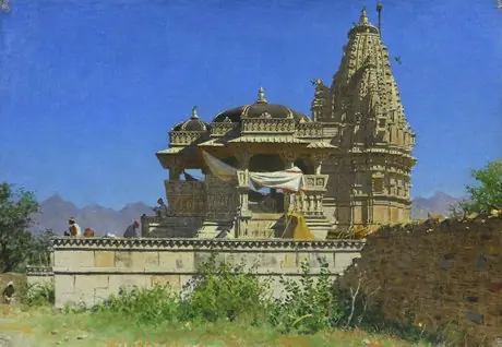 Brahmi temple in Udaipur