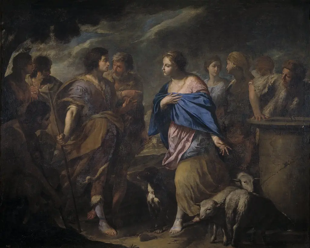 Meeting of Isaac and Rebeca