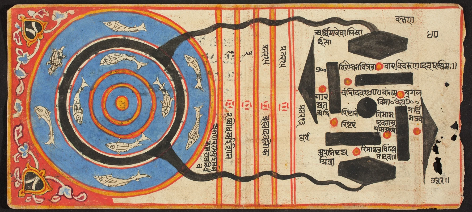Tantric Manuscript "Sangrahani Sutra", by Unknown, unspecified