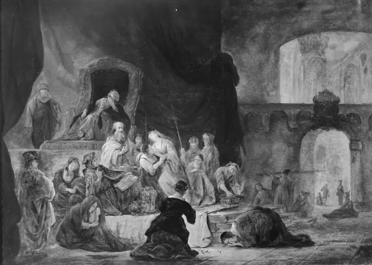 Jephta's Daughter Being Led to the Altar