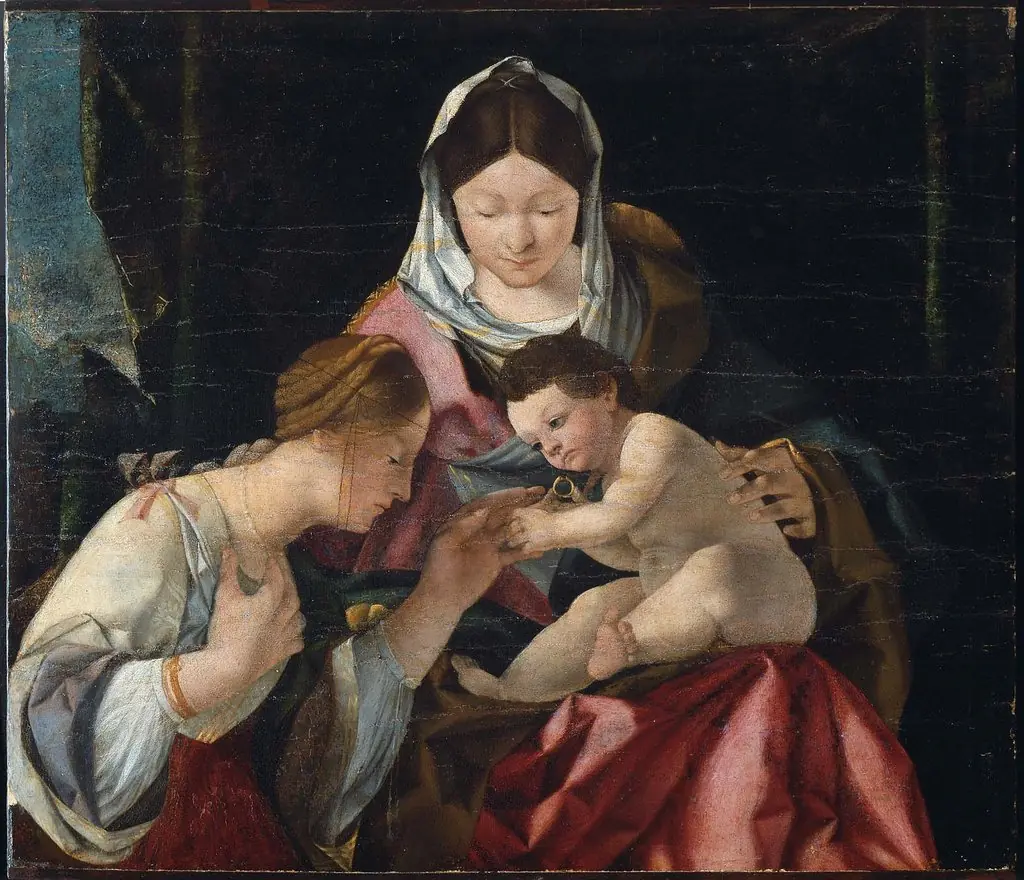 The Mystic Marriage of Saint Catherine