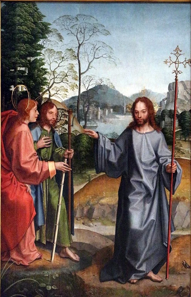 Christ Sends St. John and St. James in Apostolic Mission