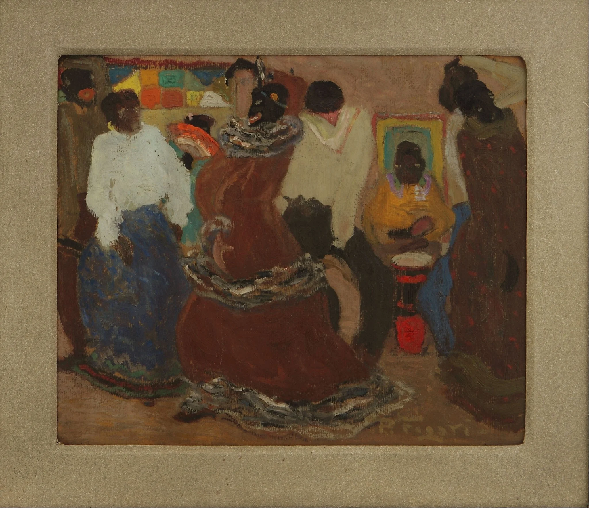 Candombe, by Pedro Figari, unspecified, 1500