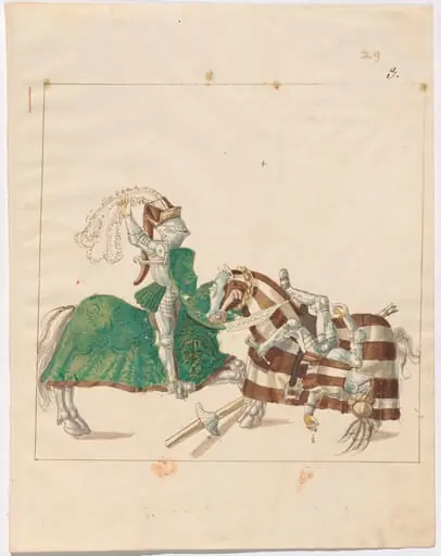 Joust of Peace in Leg Armor